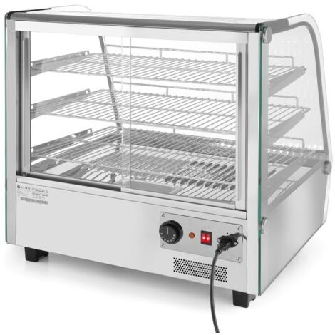 HENDI Beheiztes Thekendisplay, 160 Liter, 230V/1500W, 885x570x(H)680mm