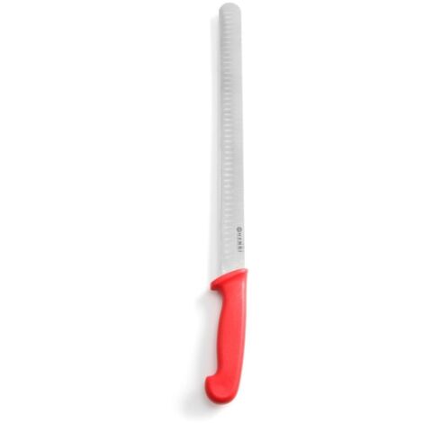 HENDI Schinken-/ Lachsmesser, Rot, (L)490mm