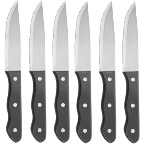 HENDI Steak-Messer XL - 6 Stk., Profi Line, 6 Stk., (L)250mm