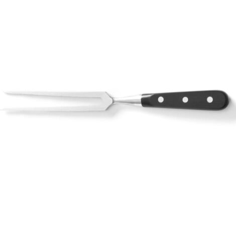 HENDI Tranchiergabel, Kitchen Line, Schwarz, (L)290mm