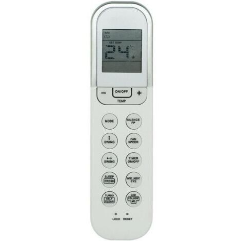 Télécommande de climatiseur compatible 1 pièce-Midea Rg36f /bgef Rg36f2 /bgef Rg36f4 /bgef (1/4)