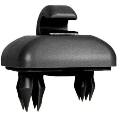 Reemplazo del soporte del gancho del Clip del parasol del coche para Audi A1 A3 A4 A5 Q3 Q5 (8E0 857 562) A7 B6 B7 B8 S4 S5, negro (1/5)