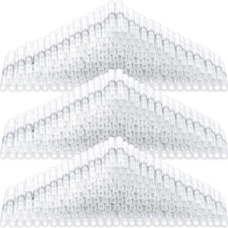 300PCS Connecteurs de Fil à Souder Connecteur Bout à Bout Thermorétractable Bornes de Fil d'Épissure Électrique Isolées(Blanc,26-24 AWG) (1/5)