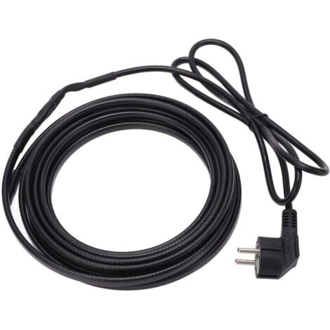 Câble Chauffant pour Tuyaux 5 Mètres Autorégulant avec Prise UE 220V Protection Hiver (1/4)