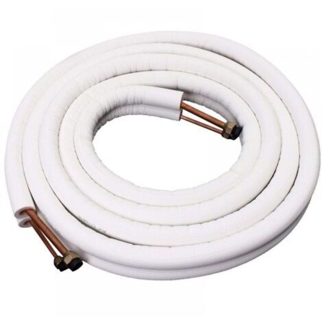 Tube de cuivre 1m pour climatiseur – Diamètre 1/4 3/8 – Mélange cuivre et aluminium – Installation simplifiée