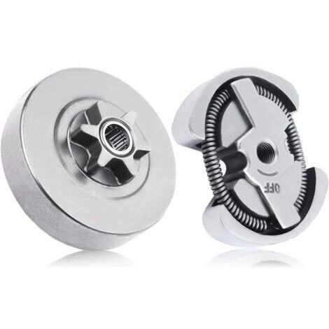 Kit de montage de tambour d'embrayage 3/8-6T pour Husqvarna 120 36 41 136 137 141 142 235 235E 240 236 Jonsered 2035 2036 2040 2041 Partner 350 351 Chaîne scie 53000 47061