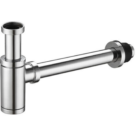 Siphons d'évier, siphons muraux à angle droit, siphons de lavabo, tuyaux d'évacuation, siphons à hauteur réglable (1/4)