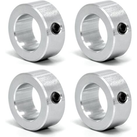 Lot de 4 bagues de réglage - 20 mm - Pour diables - Sécurité d'arbre (1/5)