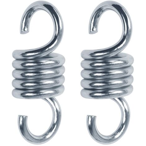 2 pièces Crochets de Suspension 317,5 Kilogram Poids Ressort de Hamac Supporté Chaise à Ressort pour Chaises de Porche Balançoires à Suspendre NPTERBL (1/5)