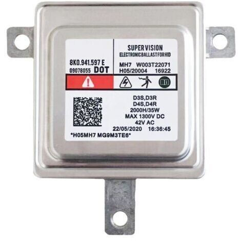 Phares au xénon neufs pour voiture, phares à LED, ballast, position d'origine W003T22071 (référence 8K0941597E).