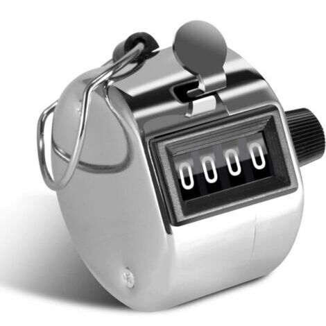 Compteur Manuel 4 Chiffres Compteur de Passage pour Compteur de Personnes, Sport de Golf, École des Formateurs