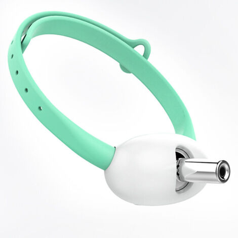 Collier laser blanc pour chat, 92 mm de long x 92 mm de large x 38 mm de haut, 1 pièce. Jouet laser pour chat/accessoires pour animaux de compagnie.