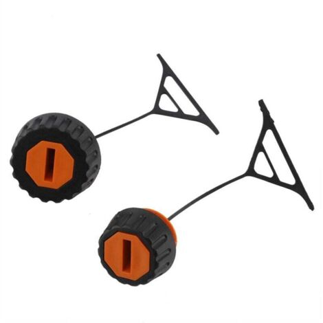 2 pièces bouchon de gaz pour STIHL 028 038 020 021 023 024 025 026 034 036 048 bouchon de mazout pièces de trononneuse (1/4)
