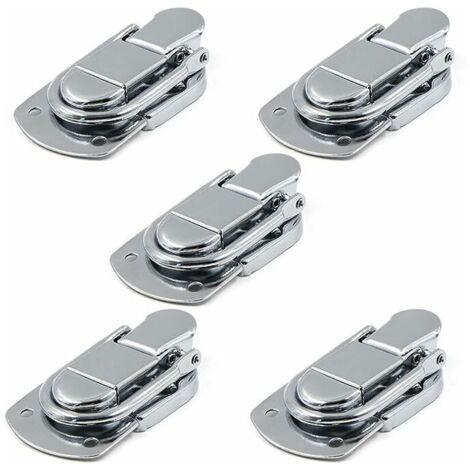 Fermeture à Levier Fermoir à Bascule Loquets Verrou 5 pcs Loquet à Bascule en Acier Inoxydable (1/5)