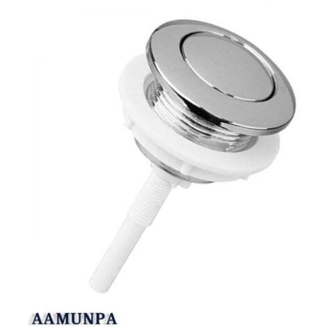 Bouton de chasse d'eau pour toilettes 38 mm,Bouton poussoir simple pour chasse d'eau de toilette (1/4)