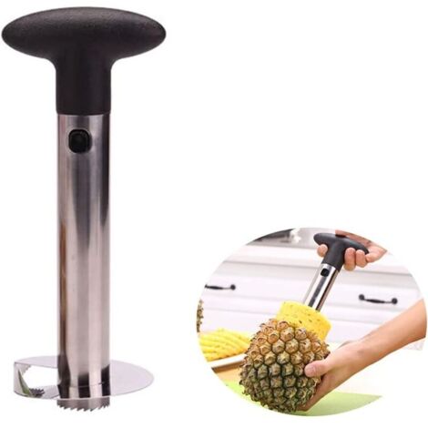 Coupe Ananas, Découpe Ananas en Acier Inoxydable, Trancheur d'Ananas, pour la Maison et la Cuisine (1/5)