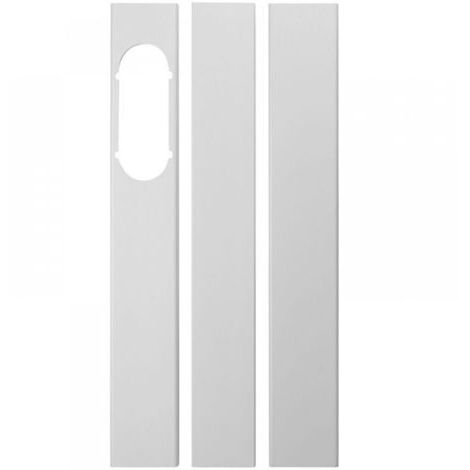 3PCs kit Glissière de Fenetre 190cm Pr Mobile Climatiseur Climatisation Portable Portatif