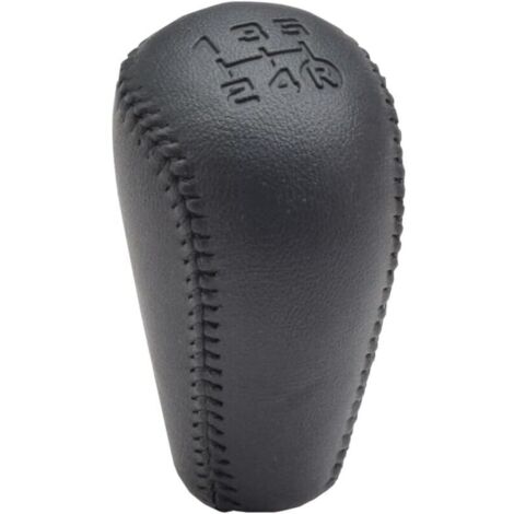 Pommeau de levier de vitesse en cuir pour T-oyota Hilux MK6 MK7 SR5 Vigo Revo Pickup Fortuner (5 vitesses)