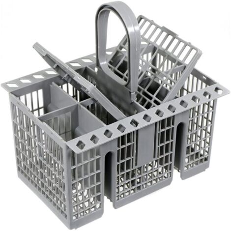 Panier à couverts en gris pour Panier lave-vaisselle pour lave-vaisselle Hotpoint c00257140 vaisselle (1/5)