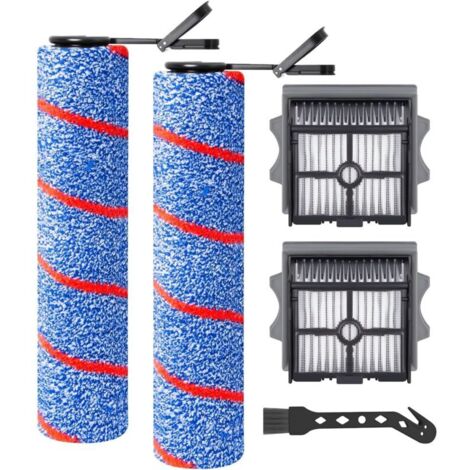 Rouleau de brosse de rechange et Filtre HEPA pour Tineco Floor One S7 Artist/stretch S6/SWITCH S6/S7 Stretch Ultra/S9 Artist/S6 stretch Lite/SWITCH S7 Stretch/Switch S6 Stretch Aspirateur (1/5)