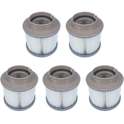 Lot de 5 filtres de rechange pour MSpa FD2089, cartouche de filtre pour piscine, hot-subbs et spas (1/5)