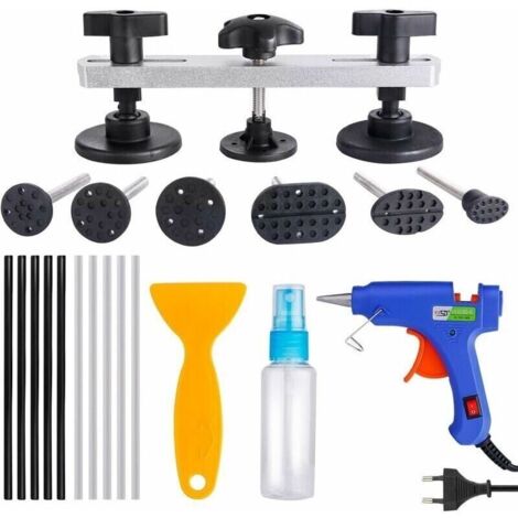 Outils kit Dbosselage Carrosserie et Dbosselage sans Peinture Rparation dent de Paintless Tire Bosse carrosserie Extracteur de Colle Bosse Voiture Piet Colle (1/5)