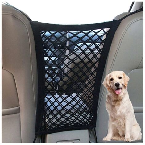 Filet de protection pour animal domestique avec filet de sécurité pour voiture et SUV, camion – Facile à installer, plus sûr pour conduire avec des enfants et des animaux domestiques (1/5)