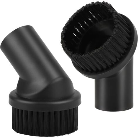 2 Pièces Brosses à Poussière 35 mm, Brosse Aspirateur Universel, Brosses d'Aspirateur Premium, Accessoires Aspirateur, Brosse à Poussière Aspirateur pour la Plupart des Marques (1/5)