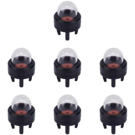 7pcs Pompe à Poire d'Amorçage 188-512-1 pour Petits Moteurs, Poires d'Amorçage pour Carburateur Tronçonneuse WT-23A Poulan Echo Ryobi Homelite Souffleur de Débroussailleuse Bolens (1/5)