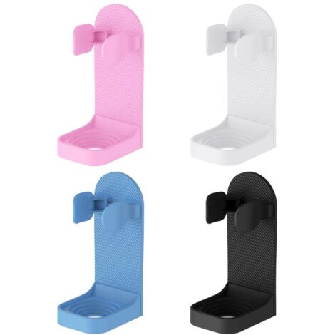 4 Pièces Porte-Brosse à Dents électrique avec Autocollant Auto-adhésif Solide Support de Brosse à Dents Mural Support de Brosse à Dents électrique Réglable (4 Couleurs) (1/5)