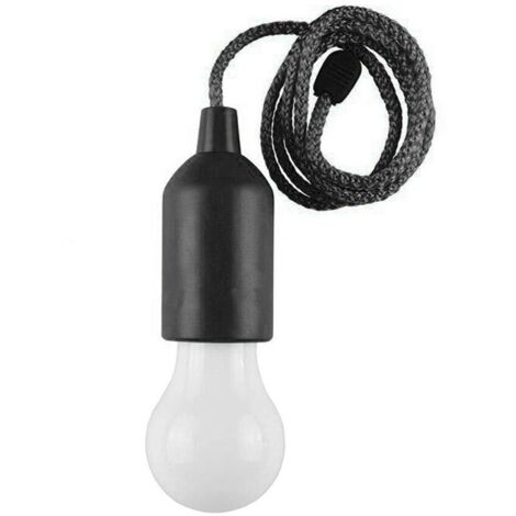 Ampoule LED avec cordon de tirage, ampoule d'ambiance colorée à piles pour fête et mariage (1/5)