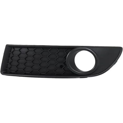 Pour VW Pour Polo GTI 2006-2009 Voiture Gauche Avant Droit Pare-chocs Inférieur Pare-chocs Antibrouillard Grilles Centrale 6Q0853666G calandre avant voiture(Left Grille) (1/3)