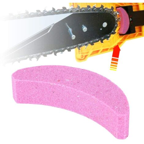 Affûteuse de Dents pour tronçonneuse Grindstone, 10Pcs Kit de Remplacement Rapide de la Pierre pour affûtage de scie à chaîne pour affûteur de chaîne propriétaire portablePierres à aiguiser (1/5)