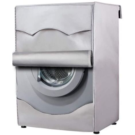 Housse de protection pour machine à laver, sèche-linge, étanche à la poussière, pour appareil de lavage ou la plupart des machines à laver et sèche-linge à chargement frontal, 9,1 x 64,8 x 85,1 cm (1/5)