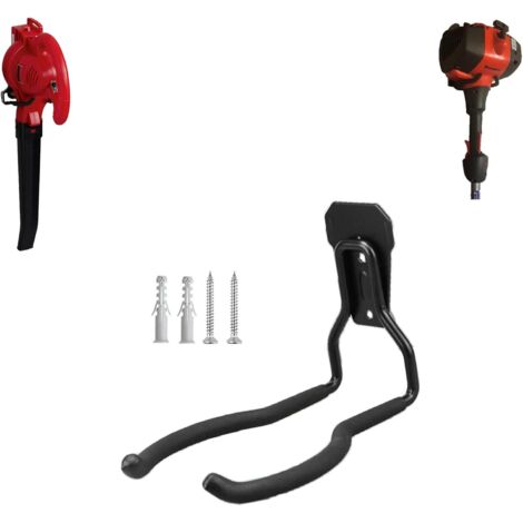 crochets muraux pour désherbeur, porte-outils électriques pour mur de garage, crochets utilitaires pour outils de garage et rangement, 1 (1/5)
