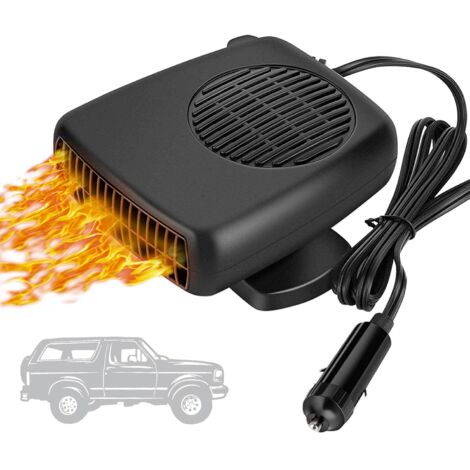 Powerful Car Heater 12 V 150 W – Rapid Defroster and Defroster in 30s – 2 in 1 Function with Cold Air – Built-in Safety Anti-Overheating – Universal for Auto, Van, SUV (1/5)