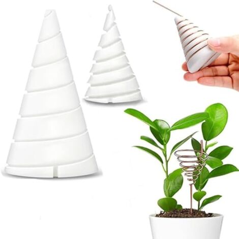 Jig pour antenne en fil de cuivre de jardinage - Bobines d'électroculture qui font du gabarit, moule multifonction pour enroulement de fils en spirale (plastique) (1/5)