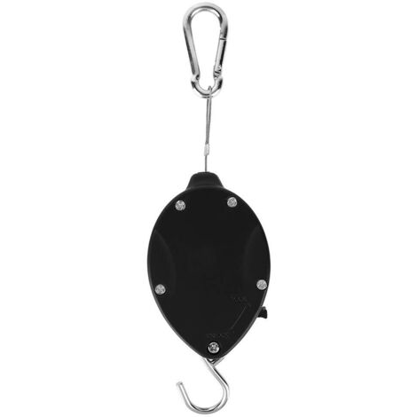Poulies pour plantes suspendues très résistantes, ensemble de poulies rétractables à crochet de suspension réglable, crochet de suspension réglable, crochets de pot de fleurs de jardin, paniers de