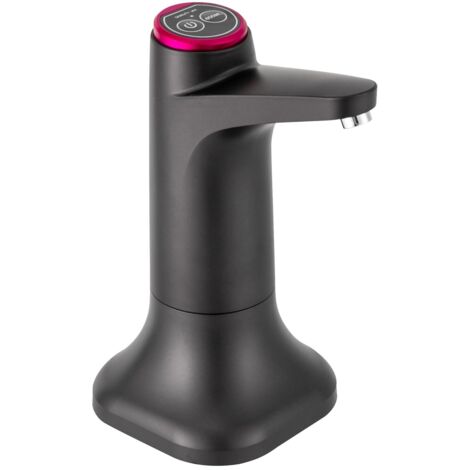 Distributeur d'eau électrique avec pompe pour bouteille d'eau - Distributeur d'eau pour la maison, le bureau, la cuisine, le camping - Fonction de charge USB - Compatible avec différents types de (1/5)