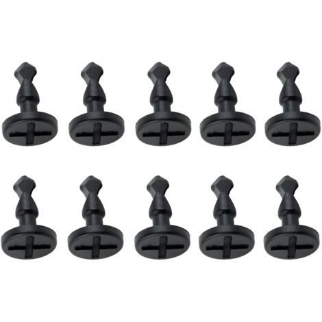 95557271000 Lot de 10 clips à vis pour panneau de garniture de compartiment moteur Porsche Cayenne 2003-2006 2008-2010 (1/3)