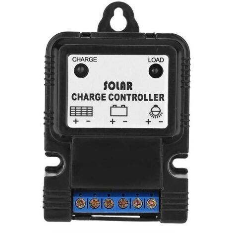 PWM 6V / 12V 3A Régulateur de Charge Solaire Contrôleur solaire en plastique Contrôleur panneau solaire portable Régulateur de contrôleur d'énergie avec indicateur à LED Nouvel outil de protec