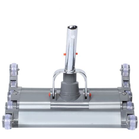 Aspirateur de piscine 360° en alliage d'aluminium – Nettoyage efficace des débris et poussière – Poignée tournante pour accès facile (1/5)