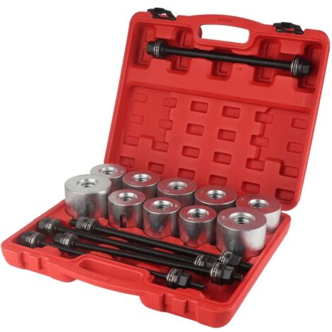 Kit d'outils d'insertion de retrait de roulement de douille universel de voiture. Kit de manchon de traction de presse (1/5)