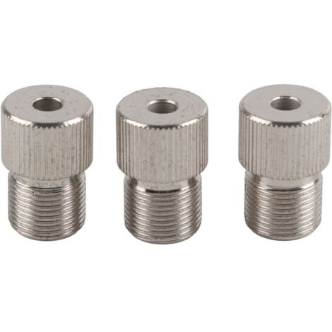 Manchon Adaptateur Universel de Mandrin de Perçage de 5 Mm pour Perforateur. Accessoire D'outil de Travail du Bois en Acier à Haute Teneur en Carbone. Robuste et Robuste. adapté (1/5)