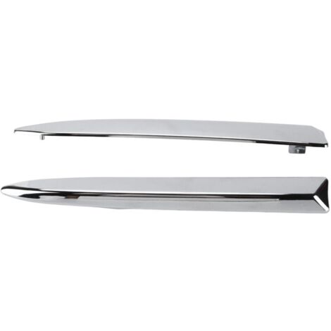 Garniture chromée de moulage supérieur de pare-chocs avant FIAT 500 2007-2015 – Matériau ABS robuste – Ajustement parfait selon spécifications d'origine - 735455041 (1/5)