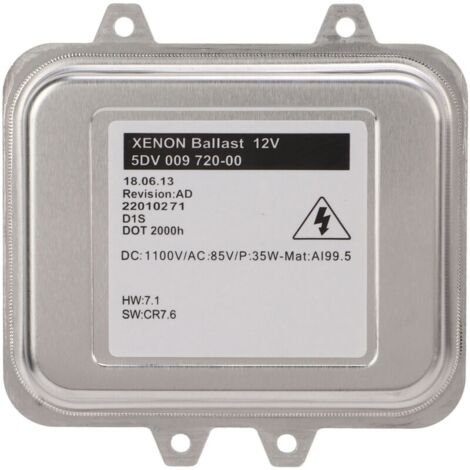 Ballast de phare au xénon HID D1S – Unité de commande ECU 5DV00972000 – 12V – Démarrage rapide et luminosité élevée (1/5)