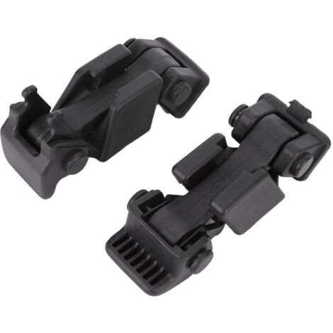 Loquet de Capot de Voiture. 2 Pièces de Remplacement D'accessoire de Loquet de Couvercle de Capot de Voiture pour Wrangler JK 2007-2017 (1/5)
