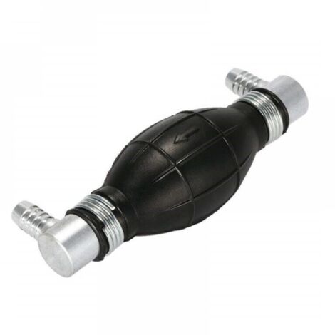 Poire Pompe d'Amorçage Universelle pour Système d’Alimentation Gasoil ou Essence Coudée des Deux Cotés à 90° - Sortie de 10mm avec Clapet Anti Retour (1/5)
