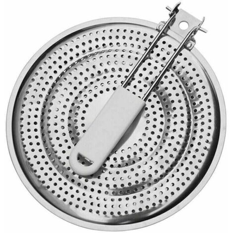 Diffuseur de Chaleur en Acier Inoxydable 21 cm pour Plaque de Cuisson au gaz Uniquement (1/4)