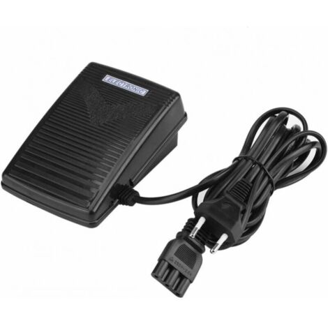 Pédale électronique pour machine à coudre – Compatible Singer. JUKI. Husqvarna. Elna – Matériau durable – Fonctionnement continu sans surchauffe